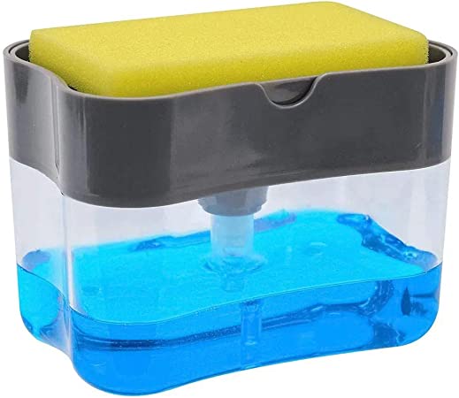 Melhores produtos para organizar sua casa: cozinha
Dispenser de detergente transparente