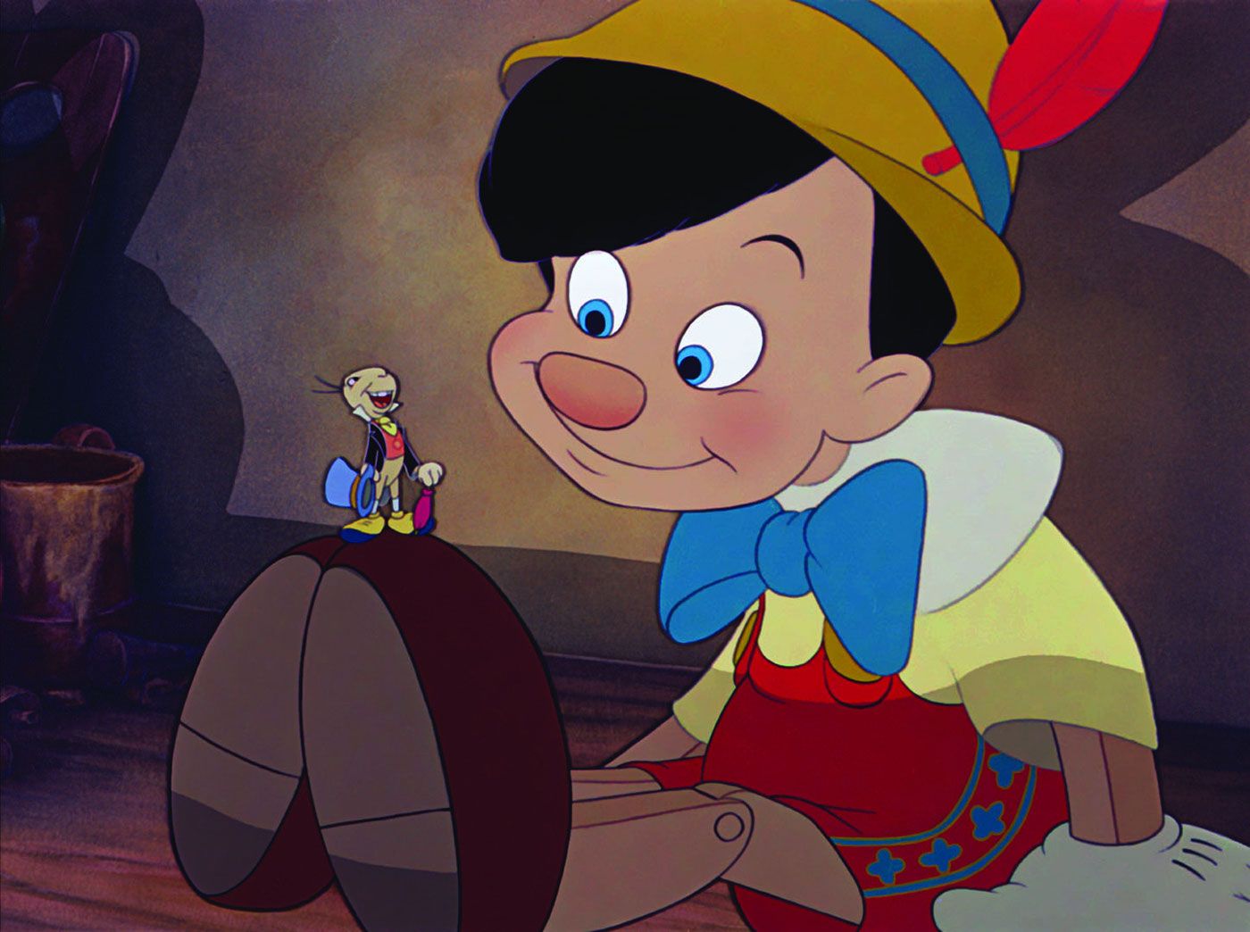 Imagem da animação Pinocchio (Disney).