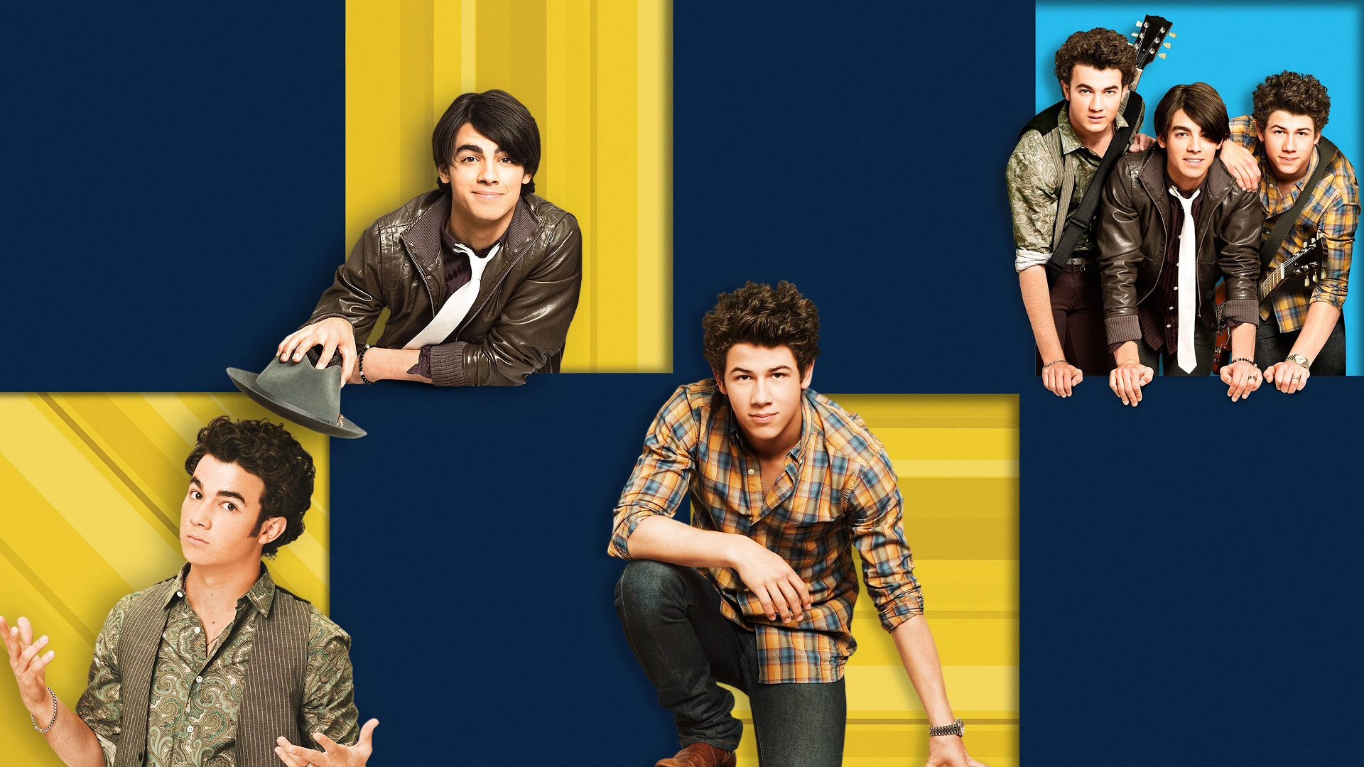 imagem de divulgação do seriado "Jonas/Jonas L.A"