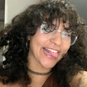 selfie minha com "brilho nos olhos"